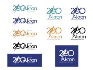 Akron Bicentennial logo guidelines