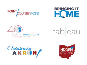 Akron Roundtable logo series