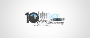Fashion Week Cleveland 10 Year Anniversary Logo